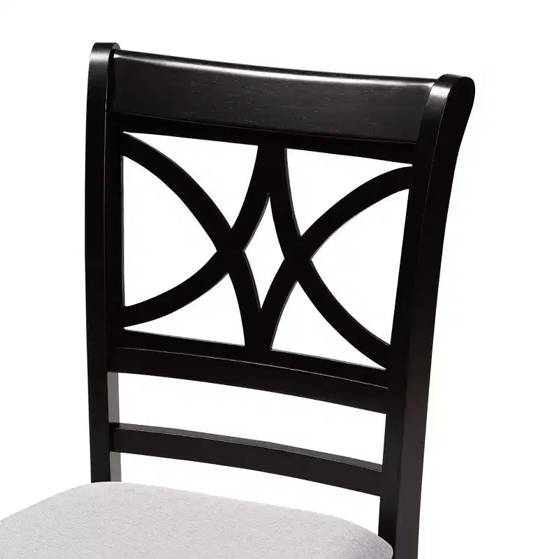 Set di 4 sedie da pranzo Clarke - Baxton Studio