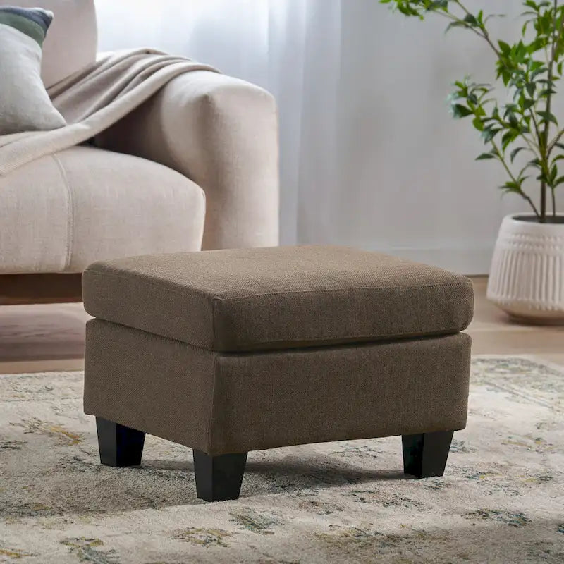 1 POUF IN TESSUTO