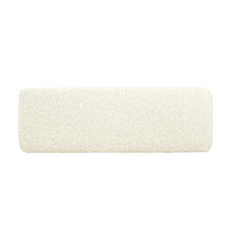 Panca Ottomana Moderna Naci Boucle di Christopher Knight Home