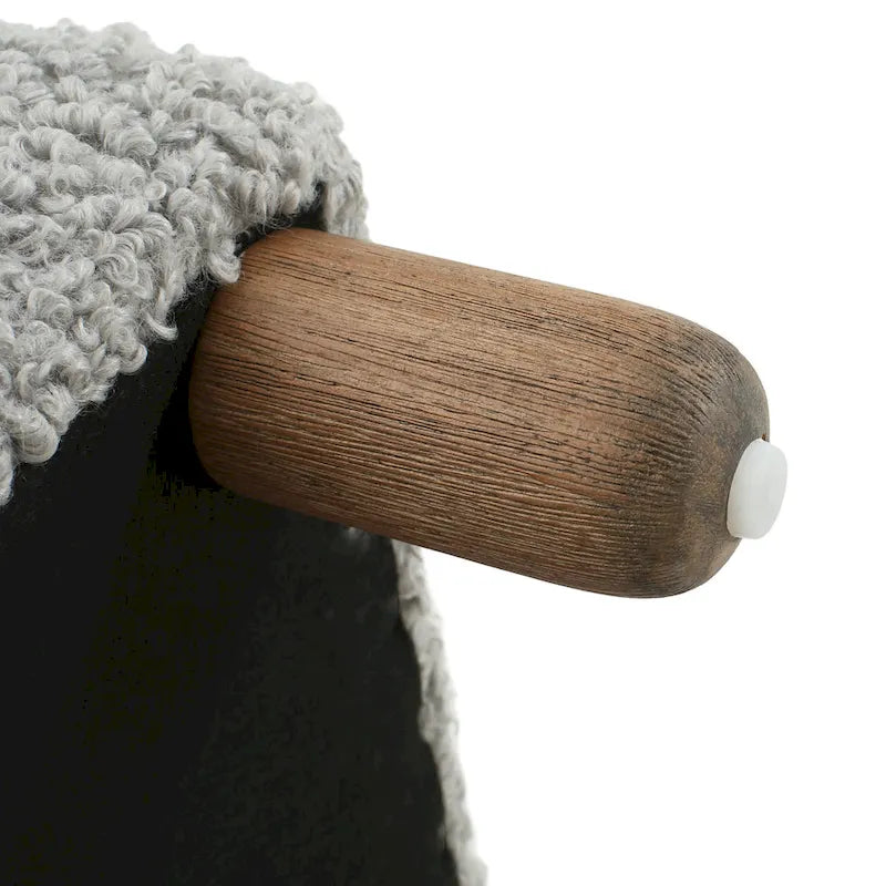 Panca Ottomana Moderna Naci Boucle di Christopher Knight Home