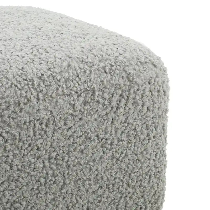 Panca Ottomana Moderna Naci Boucle di Christopher Knight Home