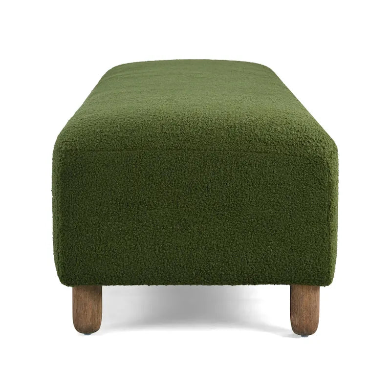 Panca Ottomana Moderna Naci Boucle di Christopher Knight Home