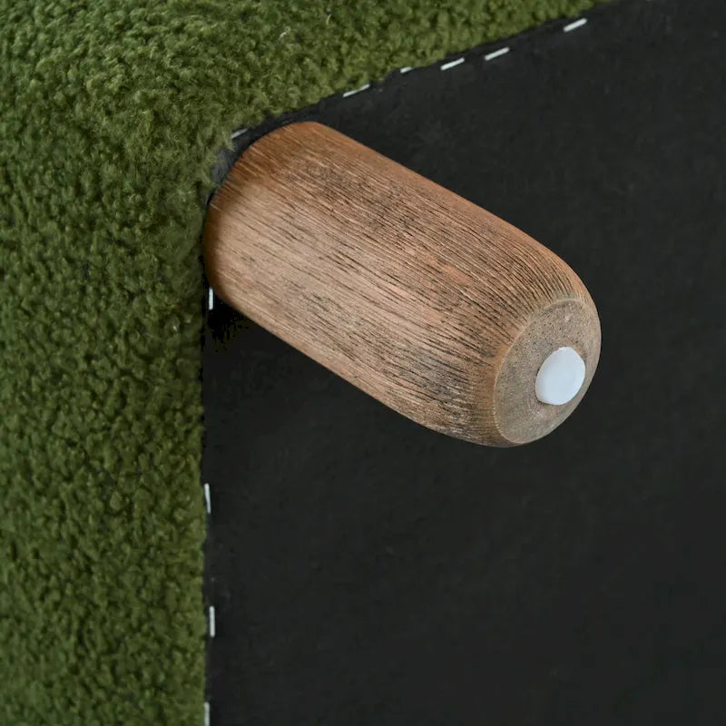 Panca Ottomana Moderna Naci Boucle di Christopher Knight Home