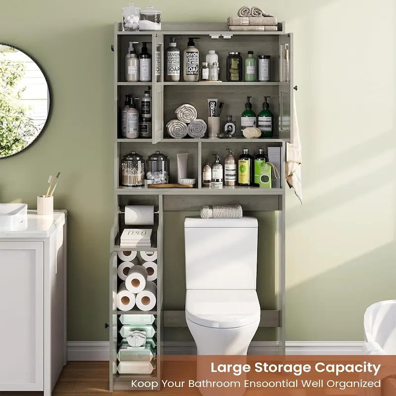 Mobiletto da bagno sopra il WC Mensole portaoggetti per WC