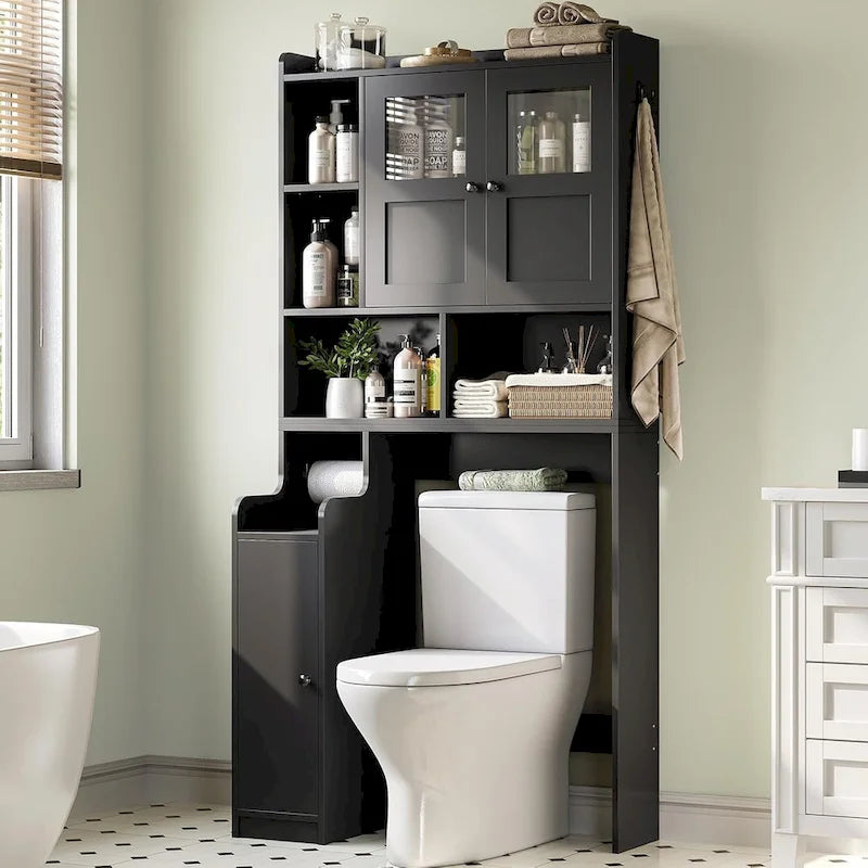 Mobiletto da bagno sopra il WC Mensole portaoggetti per WC