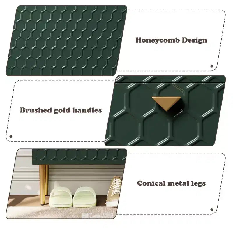 CLIHOME Scarpiera da Ingresso con 24 Paia, Organizzatore per Scarpe con Cassetti a Ribalta, Scaffale Armadio Porta Scarpe