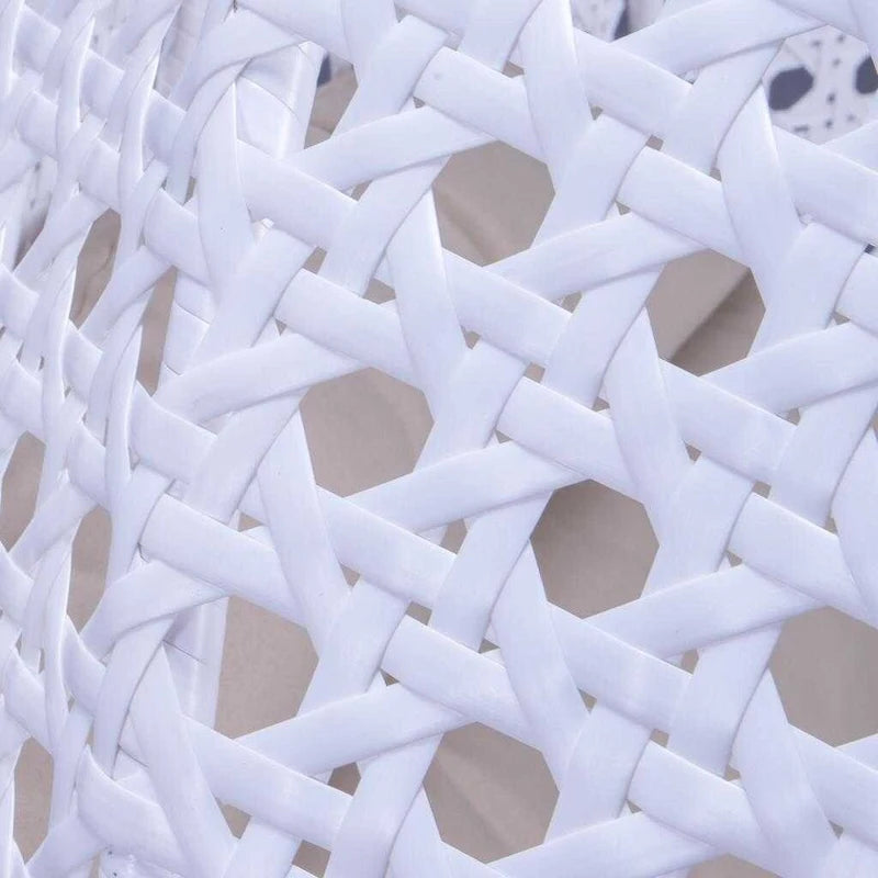 LeisureMod Sedia a Uovo Sospesa per 2 Persone con Supporto - Dondolo Pensile per Esterni/Interni in Rattan Intrecciato con Cuscini