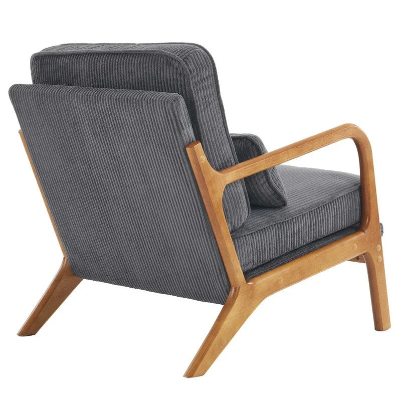 Poltrona imbottita Mid-Century Modern