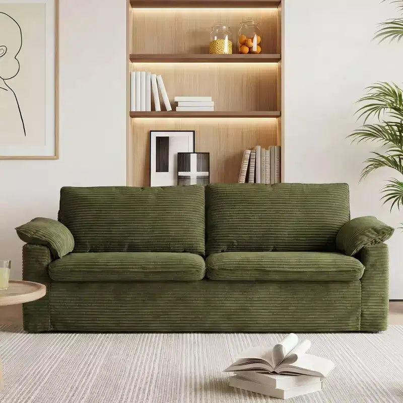 Canapé Dyonery 86 Cloud, assise profonde et accoudoirs larges, cadre robuste, design ergonomique respirant