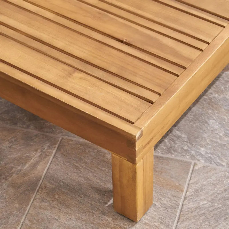 Set da conversazione Brava Outdoor a 6 pezzi in legno di acacia di Christopher Knight Home