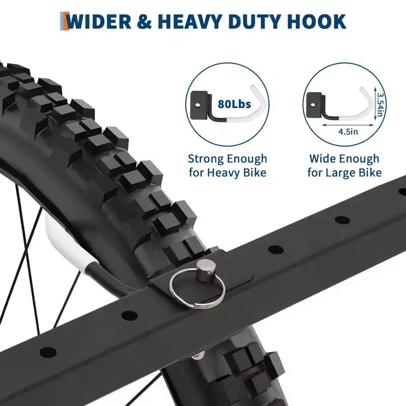 Rastrelliera portabici autoportante per 5 bici con capacità di carico di 136 kg, robusto organizzatore per un posizionamento sicuro e stabile delle bici in cortili anteriori e posteriori