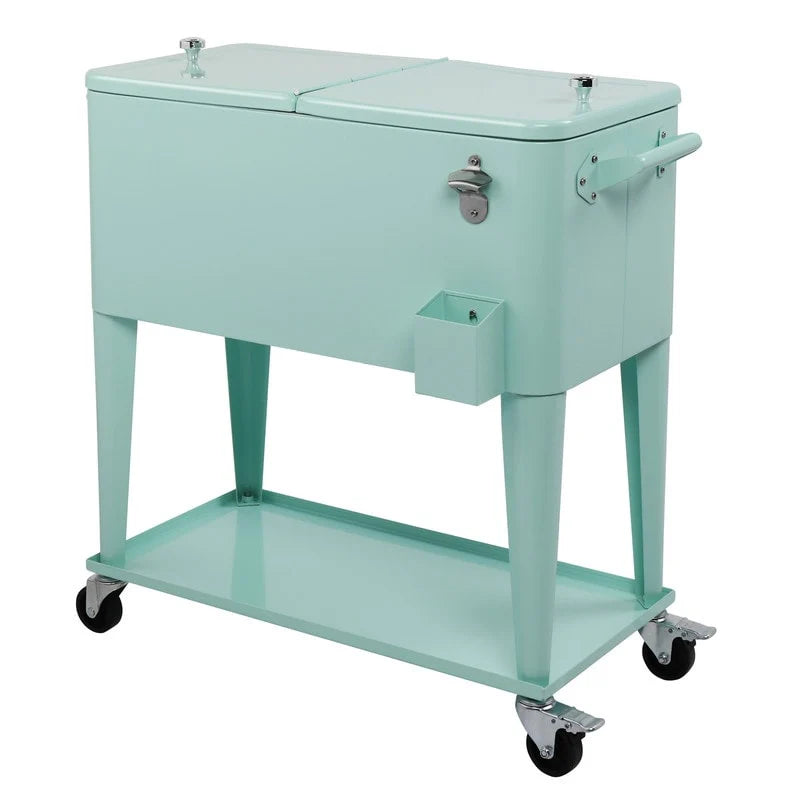 Frigorifero spray in ferro da 80QT con ripiano