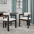 Sedia da pranzo moderna e sofisticata Conrad con braccioli di Christopher Knight Home