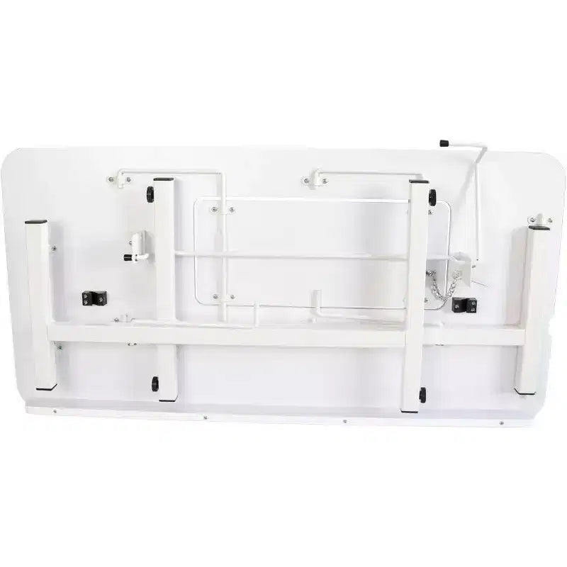 SewingRite SewStation 101, Tavolo da cucito pieghevole portatile con gambe in acciaio, Bianco - Perfetto per Casa, Ufficio e Attività Commerciali