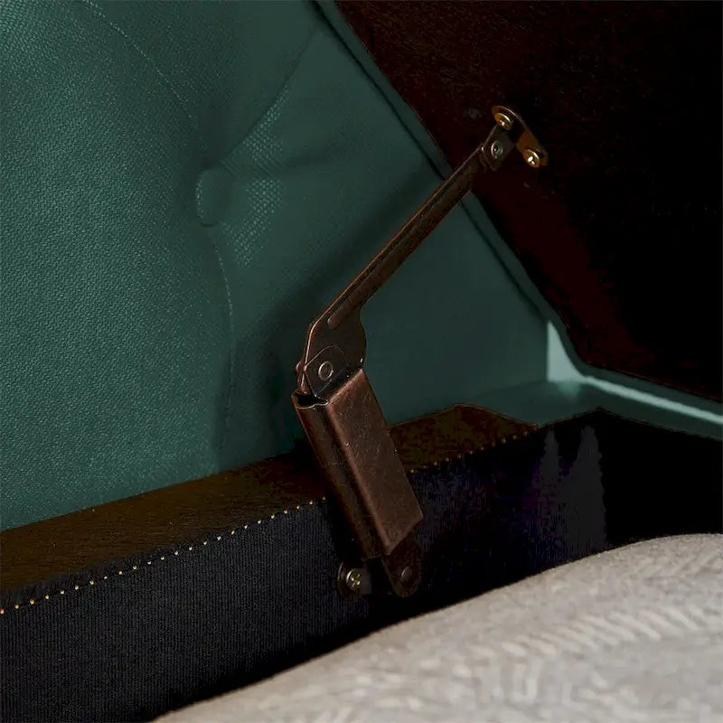 Panca contenitore per camera da letto, fondo letto, con braccioli arrotolati, in velluto, divano ottomana, panca lunga