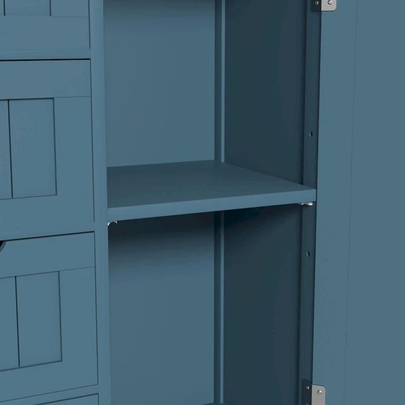 Mobile contenitore da bagno VEIKOUS con 4 cassetti