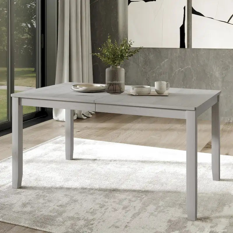 Set da pranzo classico in legno a 7 pezzi CraftPorch