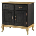 Credenza in legno verde