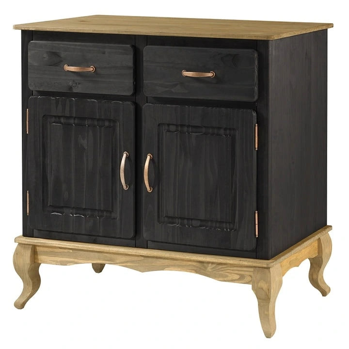 Credenza in legno verde
