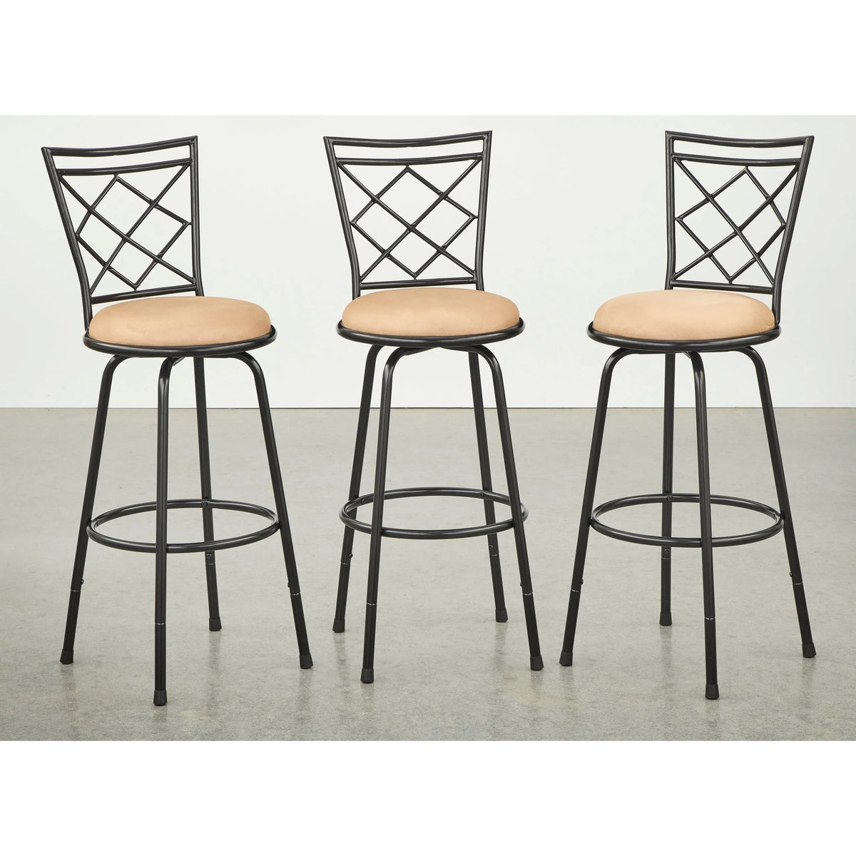 Sgabelli girevoli regolabili in altezza Simple Living Alyssa (set da 3)