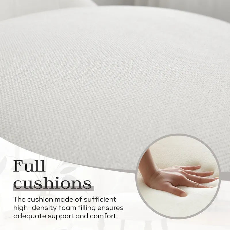Poltrona da salotto senza braccioli comoda