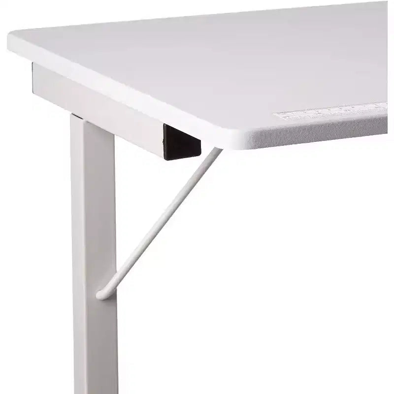 SewingRite SewStation 101, Tavolo da cucito pieghevole portatile con gambe in acciaio, Bianco - Perfetto per Casa, Ufficio e Attività Commerciali