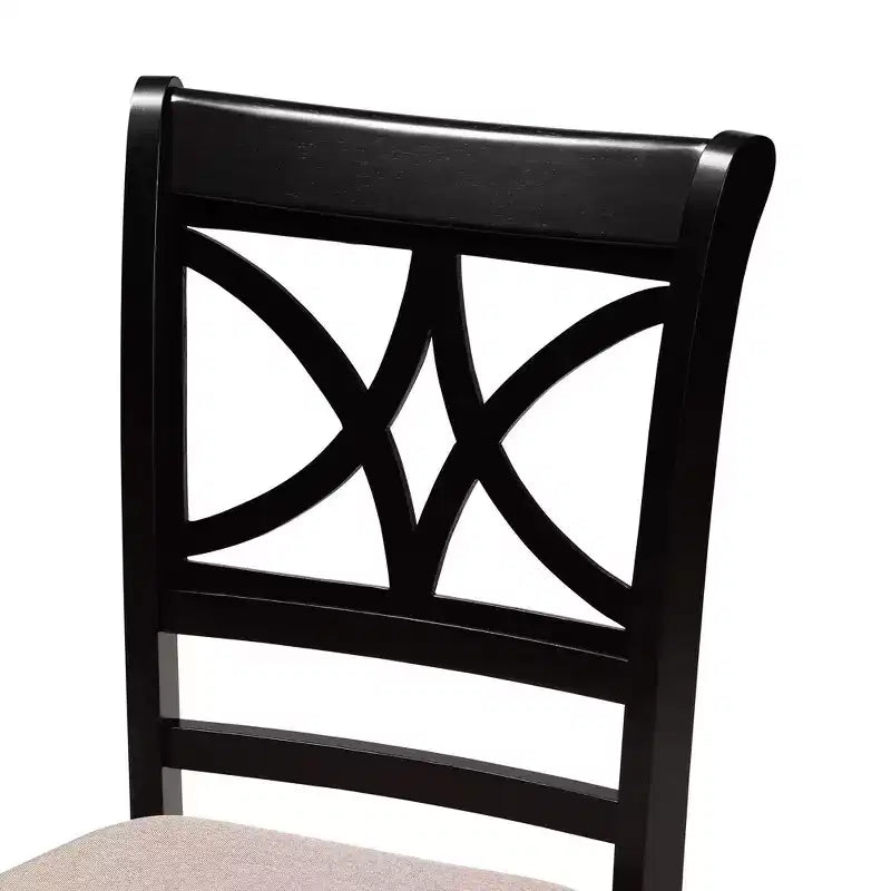 Set di 4 sedie da pranzo Clarke - Baxton Studio