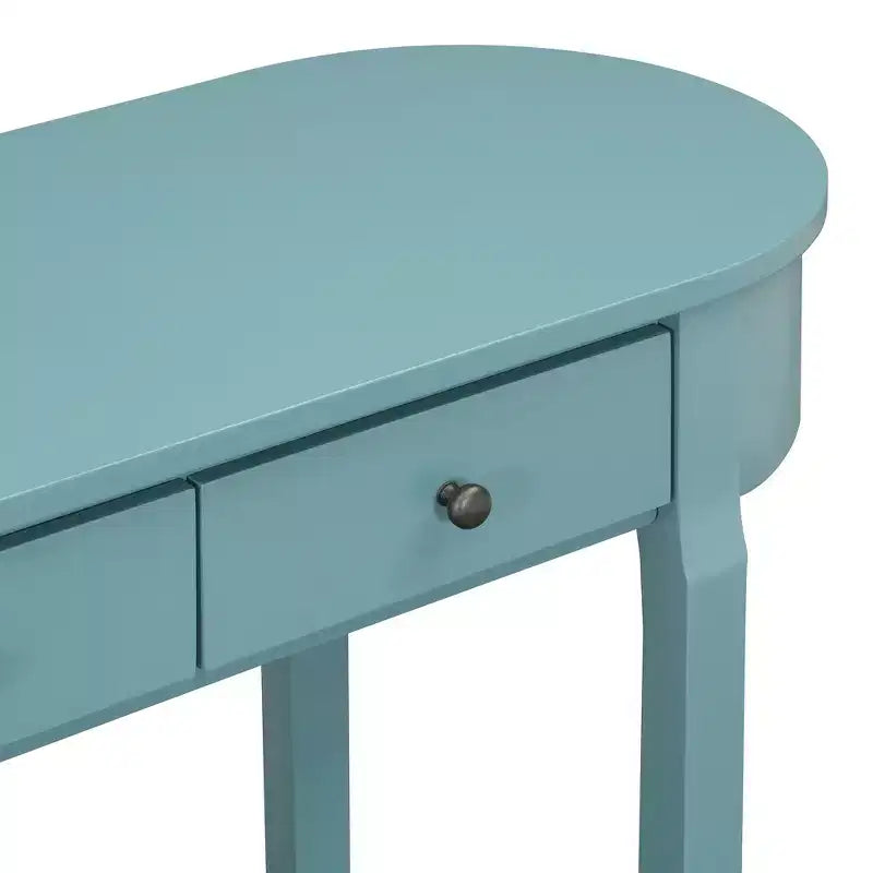 Tavolo Consolle Rustico Whisen Tavolo da Ingresso Tavolo Laterale con Frontale del Cassetto Scanalato