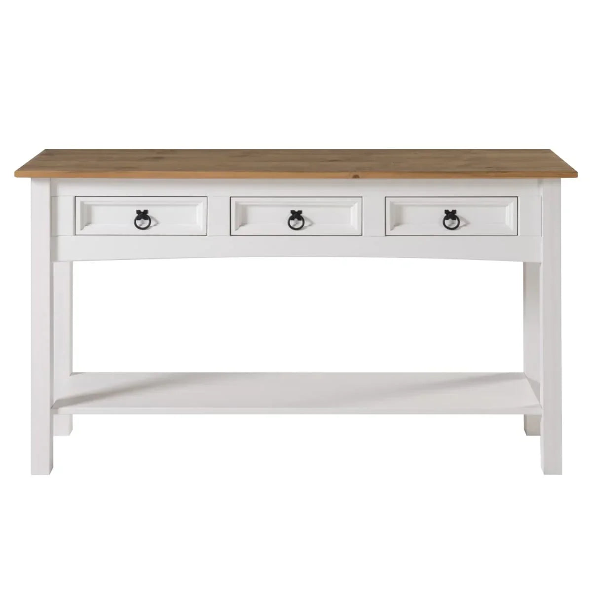 Consolle in Legno con 3 Cassetti Corona | Furniture Dash - N/A