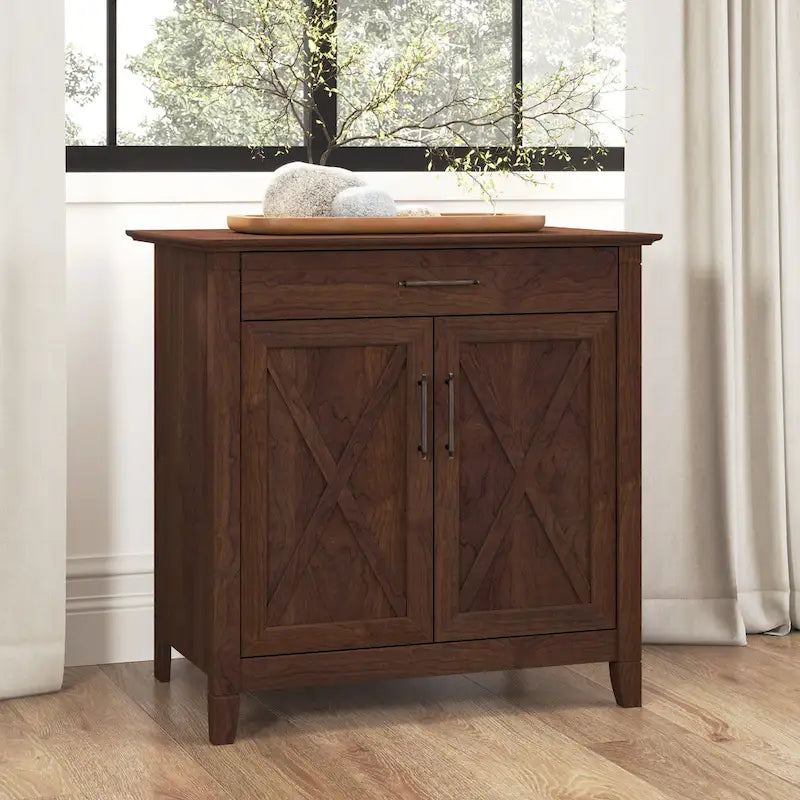 Scrittoio Key West con mobiletto di Bush Furniture