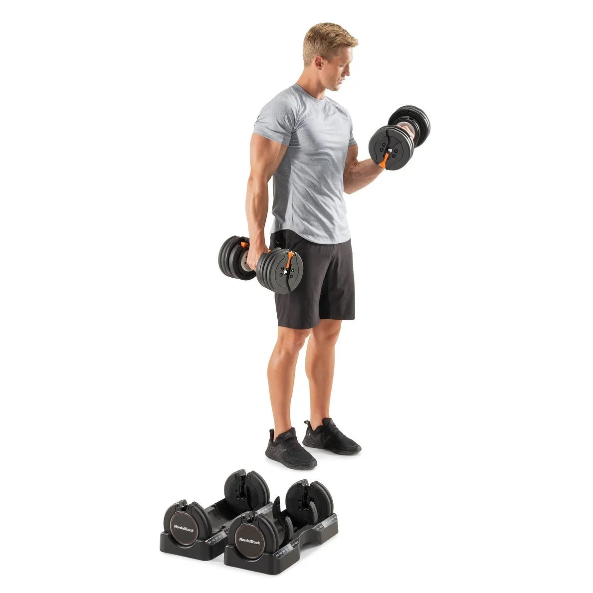 Set di manubri Select-a-Weight NordicTrack da 55 libbre