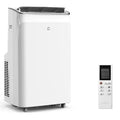 Condizionatore portatile da 15.000 BTU, unità AC portatile 3-in-1 con deumidificatore e ventilatore, modalità sleep, telecomando e pannello LED, raffredda 850 piedi quadrati, silenzioso
