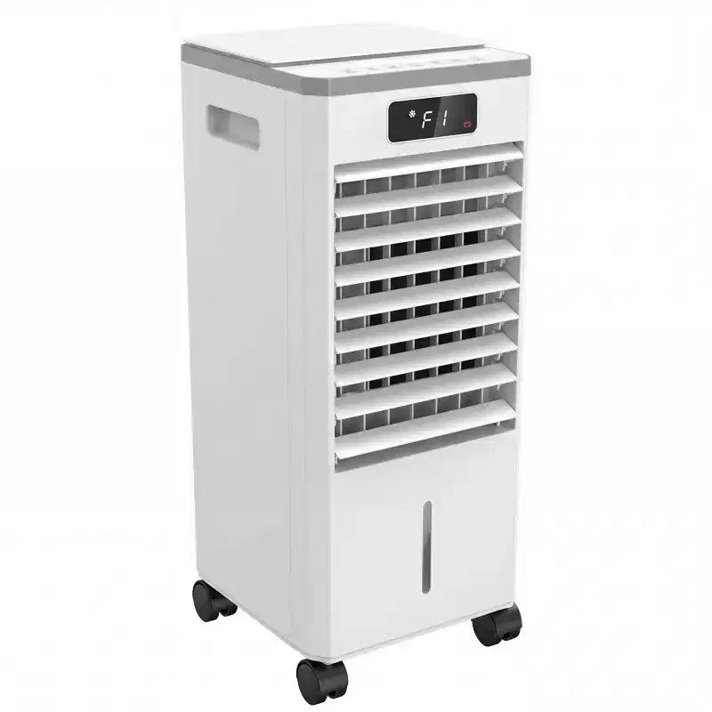 Raffrescatore Evaporativo Portatile da 7 litri con Telecomando, 3 Velocità, Timer e Ventilatore Oscillante per Casa e Ufficio