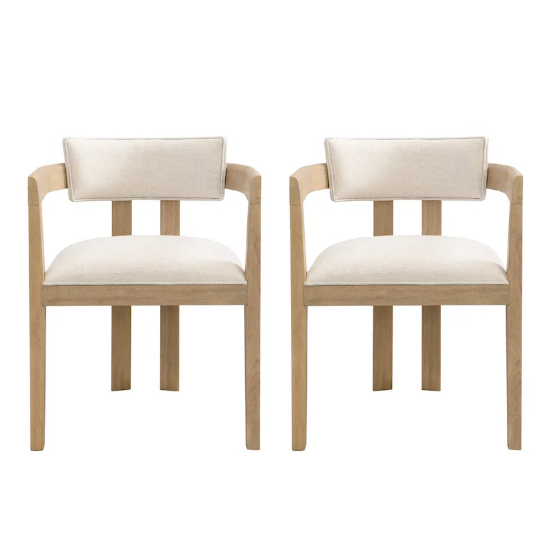 Sedia da pranzo moderna e sofisticata Conrad con braccioli di Christopher Knight Home