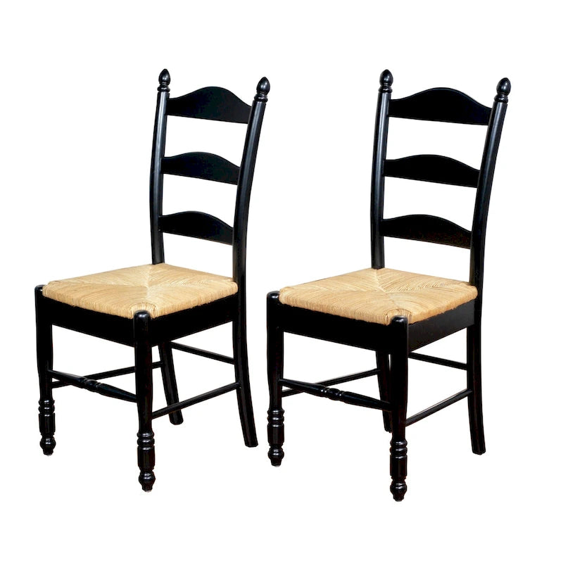 Sedia da pranzo Simple Living Jessie Ladder Back (set di 2)