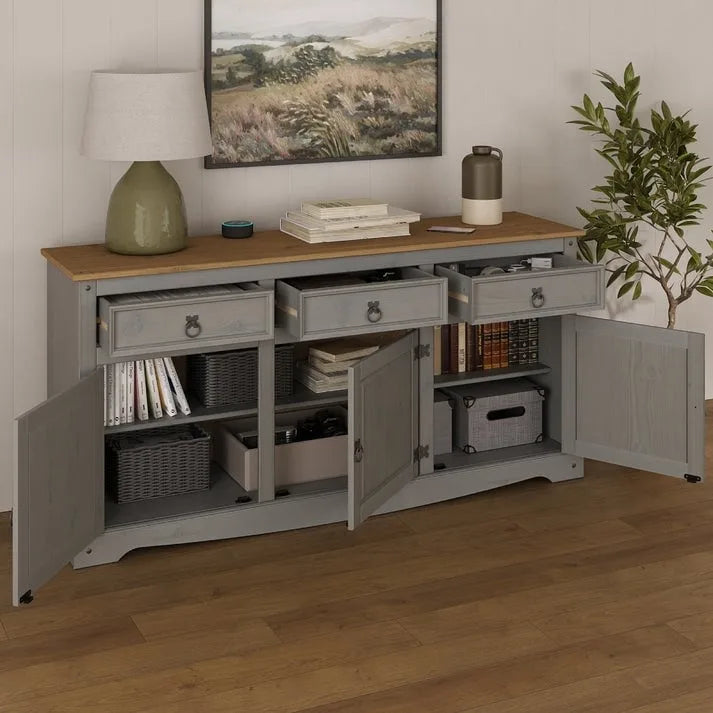 Credenza a buffet in legno 65 - Collezione Corona