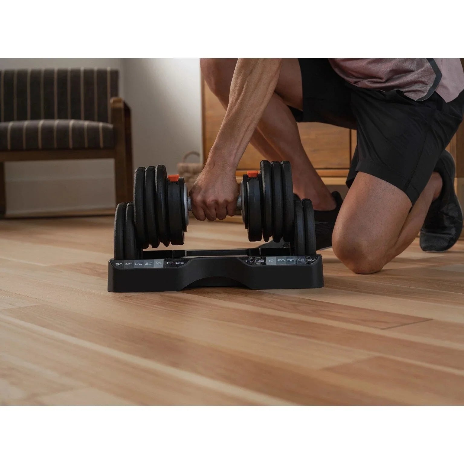 Set di manubri Select-a-Weight NordicTrack da 55 libbre