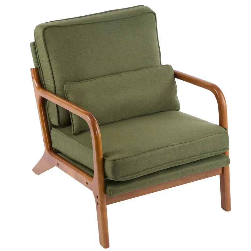 Poltrona imbottita Mid-Century Modern