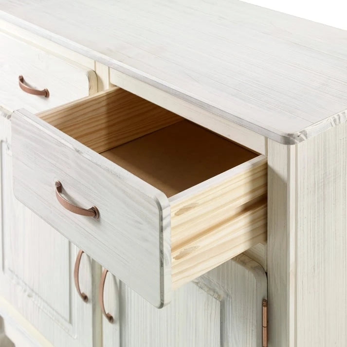 Credenza in legno verde