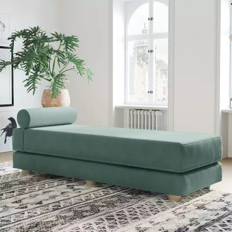 Lit de repos / Lit pliant grand format (Queen-Size) - Microvelours