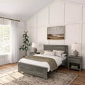 Telaio letto matrimoniale Plank+Beam Farmhouse con testiera, letto a piattaforma in legno massello