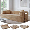 80.7 Divano Letto Trasformabile 5 in 1 鈥?Velluto a Coste, 544 kg, Nessun Montaggio