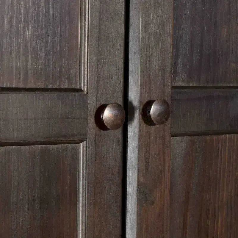 Armadio a 2 ante in legno massello - 41x72x22