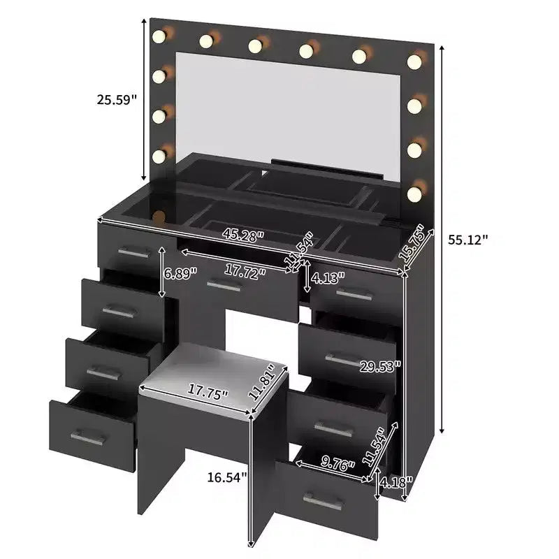 Set toilette bianco
