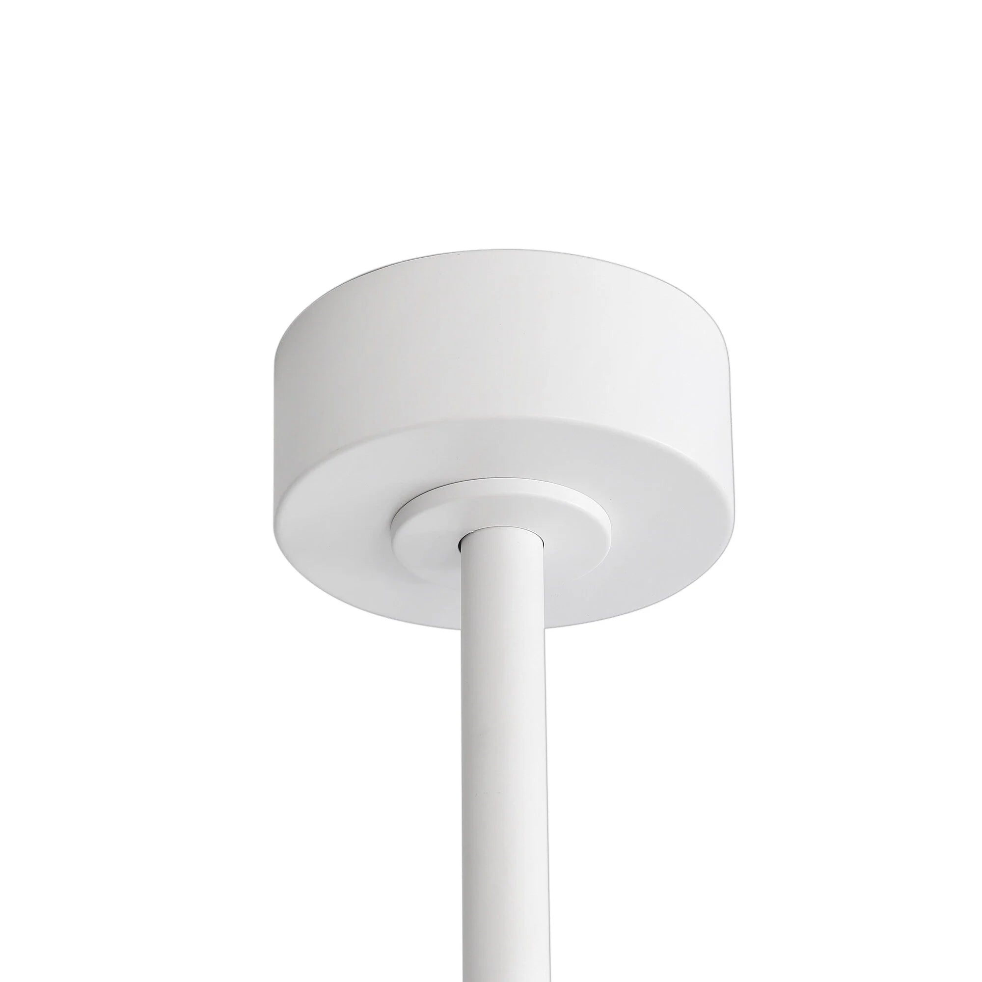 Ventilatore da soffitto nero da 65 pollici a 8 pale con luce LED e telecomando
