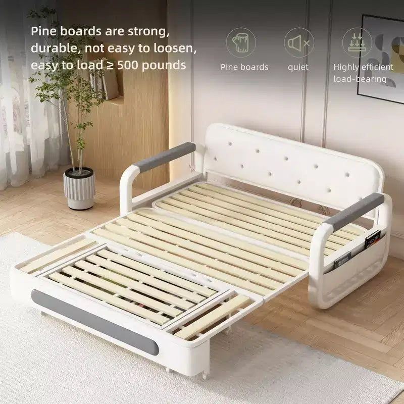 Luck Live Modern Divano letto 158 cm multifunzionale con contenitore