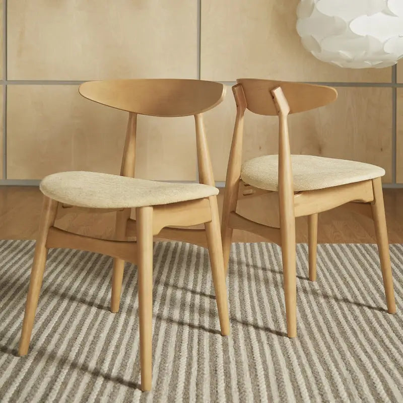 Set da pranzo affusolato in rovere danese norvegese di iNSPIRE Q Modern