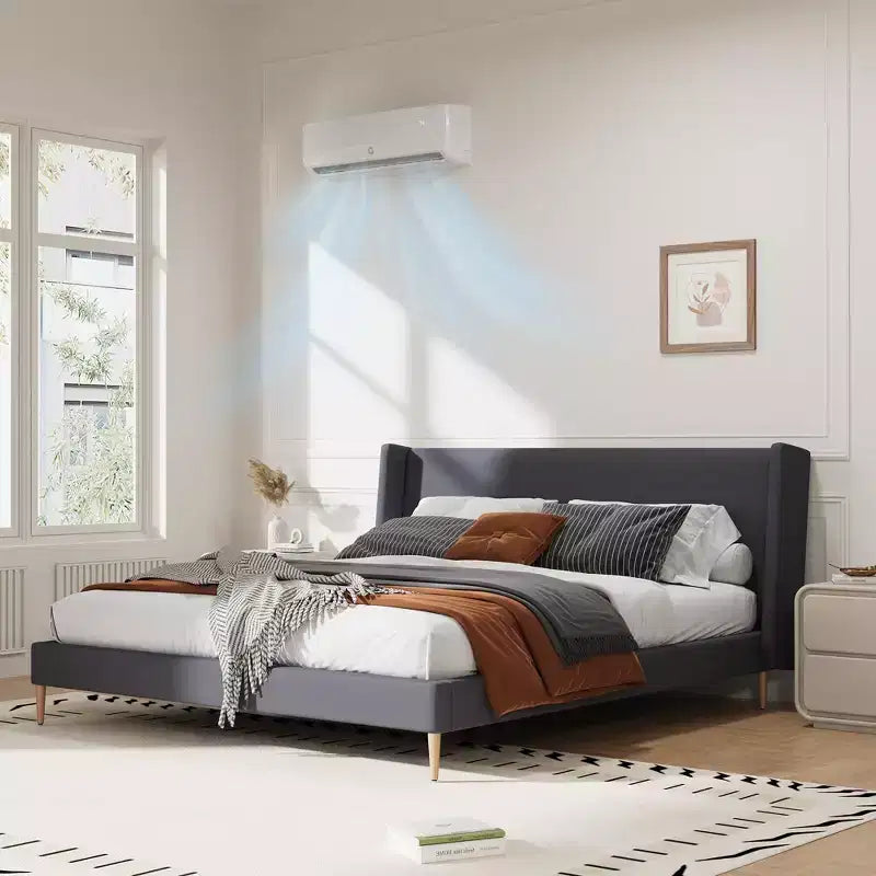 Ultra-Silenzioso 42dB|12000 BTU 19 SEER Climatizzatore a Pompa di Calore Mini-Split Senza Canalizzazione|3-in-1 Raffreddamento, Riscaldamento e Deumidificazione|Sistema AC Inverter Bianco 230V